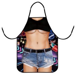 APRON SEXY DZIEWCZYNA W SZORTACH