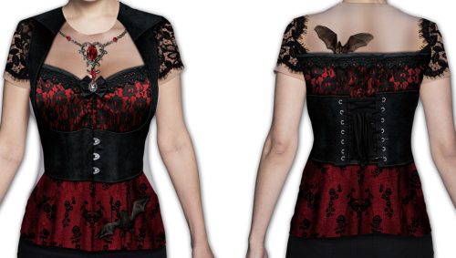 KOSZULKA 3D "VAMPIRE DAMA