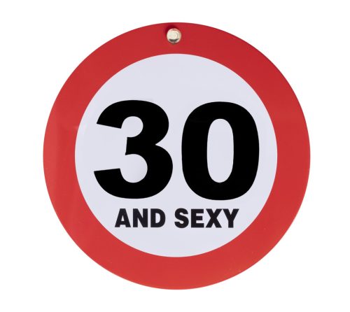 TABLICA DROGOWA 30 I SEKSOWNA