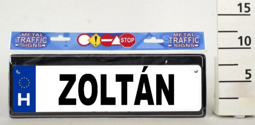 TABLICA DROGOWA "ZOLTÁN