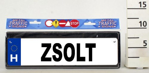 TABLICA DROGOWA "ZSOLT
