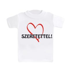 MINI KOSZULKA 'Z MIŁOŚCIĄ!