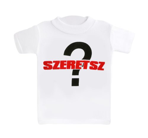 MINI KOSZULKA 'CZY MNIE KOCHASZ?