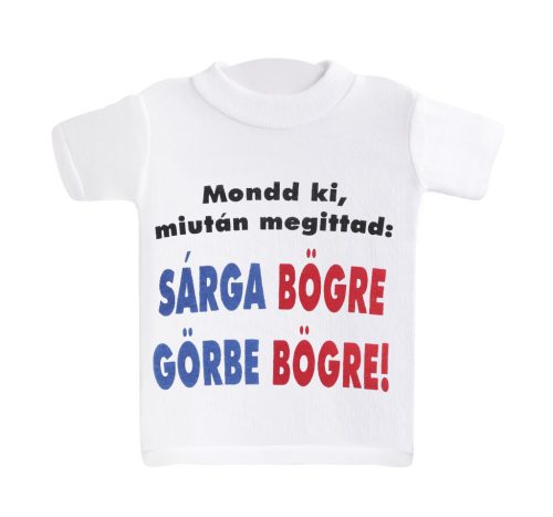 MINI KOSZULKA "POWIEDZ TO PO
