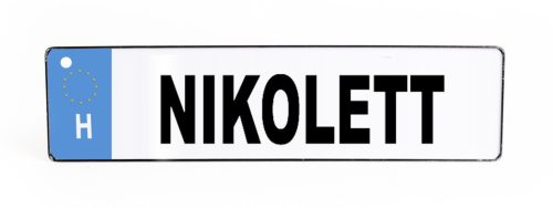 TABLICA "NIKOLETT