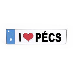 TABLICA "KOCHAM PÉCS