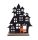 PUZZLE Z DREWNA DOM DUCHÓW CZARNY+KOT 14*18