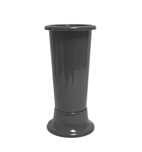 WAZA Z PODSTAWĄ SZARA 11 * 25