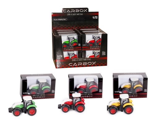 TRAKTOR Z BIAŁYM DACHU 1/72  3 SZT.