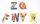 LITERY ABC 12/POLYBAG MISIE