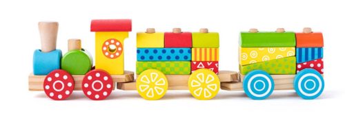 POTWÓR PAROWÓZ+2WAGON KOLOR