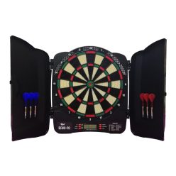 DARTS CYFROWY 32 GRY+6 STRZAŁEK W PUDEŁKU 45