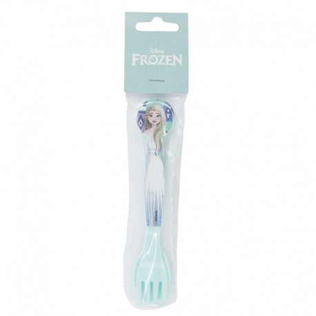 Zestaw 2 szt. sztućców plastikowych Disney Frozen