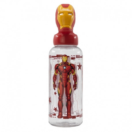 Butelka plastikowa 3D 560 ML AVENGERS - Iron Man