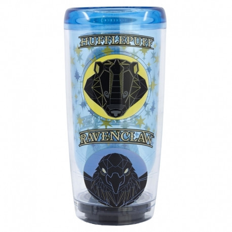 Podwójna ścianka szklanego kubka premium 705 ML HARRY POTTER (z technologią SmartGrip)
