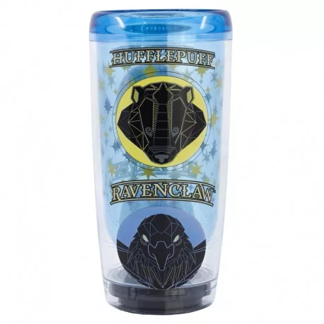Podwójna ścianka szklanego kubka premium 705 ML HARRY POTTER (z technologią SmartGrip)