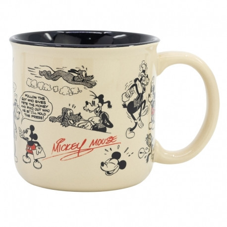 KUBEK DO ŚNIADANIA CERAMICZNY 415 ML W PUDEŁKU PREZENTOWYM MYSZKA MOUSE VINTAGE
