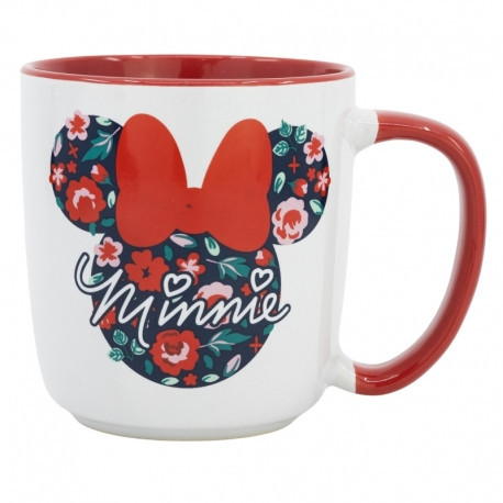 KUBEK CERAMICZNY PREMIUM MINNIE MOUSE DO MIKROFALI W PUDEŁKU - 380 ML