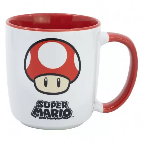 Kubek ceramiczny SUPER MARIO do mikrofali w eleganckim pudełku - 380 ML
