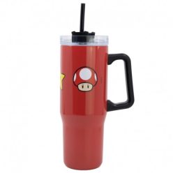   IZOLACJA Z NIERDZEWNEJ STALI XL KUBEK PODRÓŻNY 940 ML SUPER MARIO