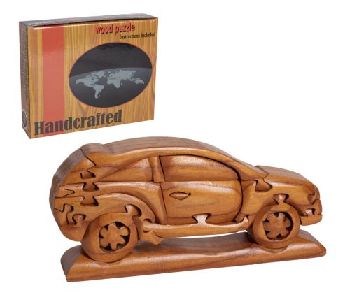 PUZZLE Z DREWNA 3D NOWOCZESNY JEEP 21
