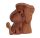 PUZZLE Z DREWNA 3D MAŁPA 8
