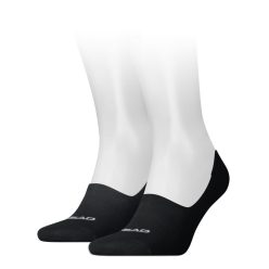   Head footie unisex oddychające skarpetki z dwiema paroma - bawełniane skarpetki - czarne - 35-38