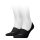 Head footie unisex oddychające skarpetki z dwiema paroma - bawełniane skarpetki - czarne - 39-42