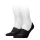 Head footie unisex oddychające skarpetki z dwiema paroma - bawełniane skarpetki - czarne - 39-42