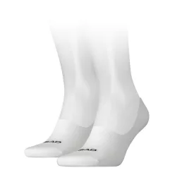   Head footie unisex oddychające skarpetki z dwiema parami - bawełniane skarpetki - białe - 35-38