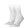 Head footie unisex oddychające skarpetki z dwiema parami - bawełniane skarpetki - białe - 35-38