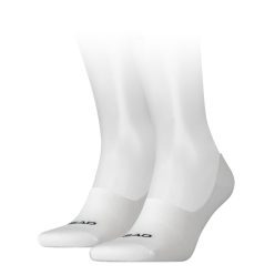   Head footie unisex oddychające skarpetki z dwiema paroma - bawełniane skarpetki - białe - 39-42
