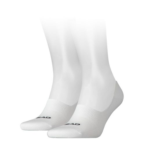Head footie unisex oddychające skarpetki z dwiema paroma - bawełniane skarpetki - białe - 39-42