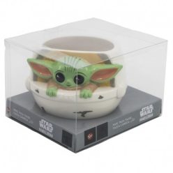 KUBEK 3D Z DOLOMITU 450 ML W PUDEŁKU PREZENTOWYM BABY YODA