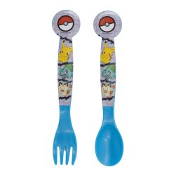 Zestaw 2 szt. sztućców plastikowych POKÉMON