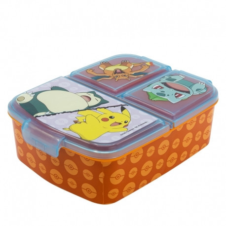 WIĘCEJ POJEMNY Pojemnik na kanapki POKÉMON