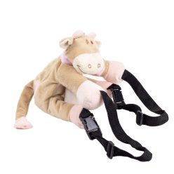 KROWA-TORBA/RÓŻOWY SZALIK 25CM