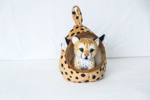 LEOPARD+DOM KROPECZKI 15/17CM