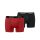Head Microfiber Męskie slipy - slipy z mikrofibry - 2 szt./op. - czerwono-czarne - M