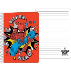 Notes Spider-Man A5 Spirala 14,5x21 cm FSC