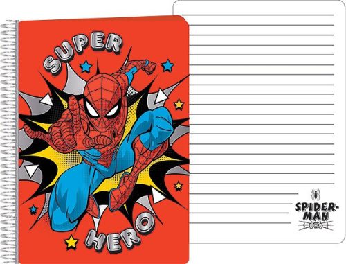 Notes Spider-Man A5 Spirala 14,5x21 cm FSC