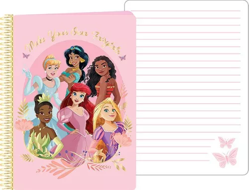 Notes Disney Princess A5 Spirala 14,5x21 cm FSC