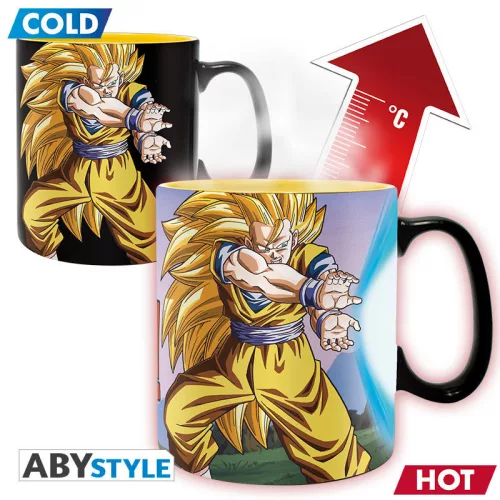 Dragon Ball hőre változó bögre 460 ml -DBZ/Kamehameha