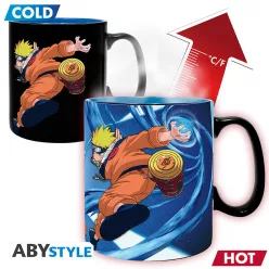 Naruto hőre változó bögre 460 ml- & Sasuke
