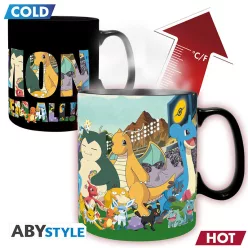 Pokemon hőre változó bögre 460 ml Gotta catch em all