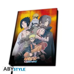 Naruto Shippuden A5 Jegyzetfüzet Konoha group