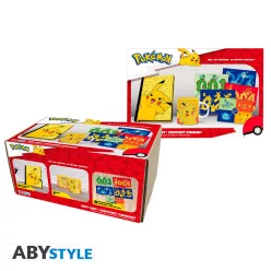   Pokemon Ajándékcsomag A5 Jegyzetfüzet + bögre320ml + Képeslapok Pikachu