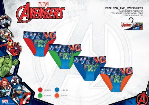 Avengers pieluchy kąpielowe (3-8 lat)