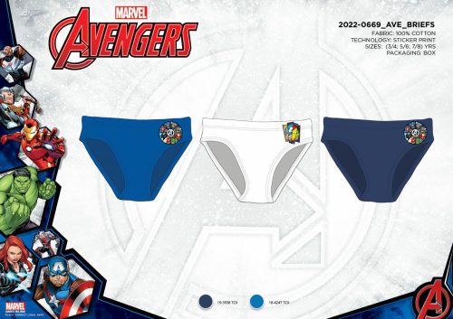 3 sztuki chłopięce bawełniane spodnie - Avengers