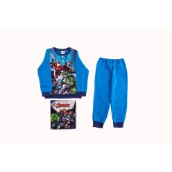   Pizama flanelowa dla dzieci - Avengers - średnio niebieska - 122